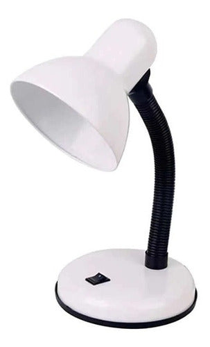 Everest Flexible Arm Desk Lamp with Bulb 3