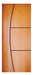 Folha De Porta 210x70cm Hdf Frisada Modelo 193 Mapaf Wt 0