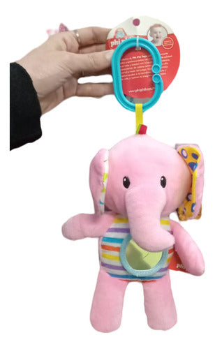 Phi Phi Toys Elephant Crib Toy with Mirror 20cm 0