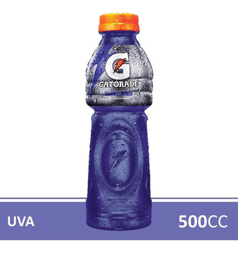 Gatorade Pack X 12 Unid. Energizante Uva Pet 500 Cc 1