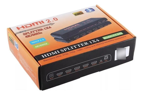 Extractor  Audio Y Splitter Hdmi 1x2 Audio 3.5 Y Digital 0