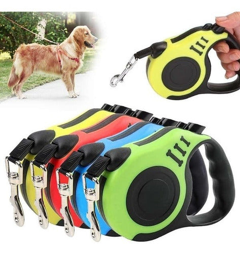 Generic Retractable Dog Leash Extensible Up to 3m Pet 0