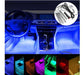 Genérica LED RGB Tuning Strip for Car Interior with Remote Control 7