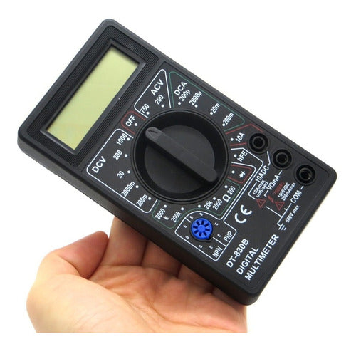 Digital Multimeter DT-830 Tester with Cables 3