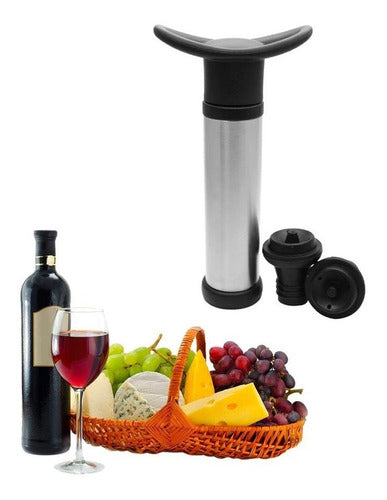 Home Love Vacuum Pump for Wine Aerator + 2 Sealing Stoppers 4