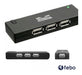 Klip Xtreme Hub Usb 4 Puertos 2.0 Kuh-400b Febo 4