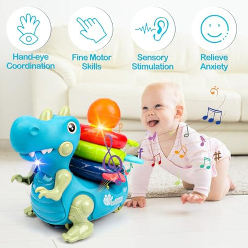 Popsunny Musical Crawling Toy for Babies 2