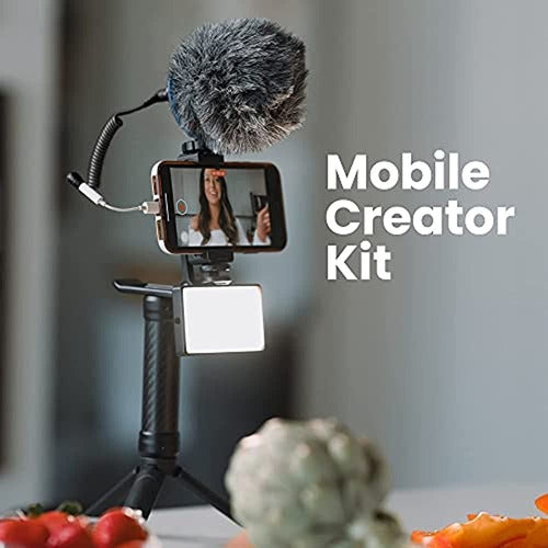 Lume Cube Mobile Creator Kit De Iluminación Y Audio | Soport 3