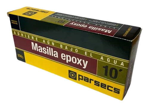 Masilla Epoxy 10' Parsecs 70g Pega Debajo Del Agua 0