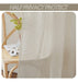 Ryb Home Transparent Linen Blend Curtains 4