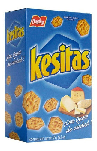 Pack X 3 Unid Galletitas  Estuche 125 Gr Kesitas Galletitas 0