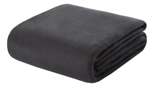 Alcoyana Fleece Blanket Cronos 2 ½ Plazas - Black 0