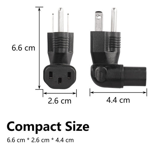 CERRXIAN Computer Power Extension Adapter 6