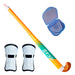 StarSport Play Hockey Stick + Shin Guards + Mouthguard Initial Kit 0