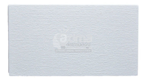 Pack of 10 Jeluz Platinum White Blind Cover Module - PVC Material 2