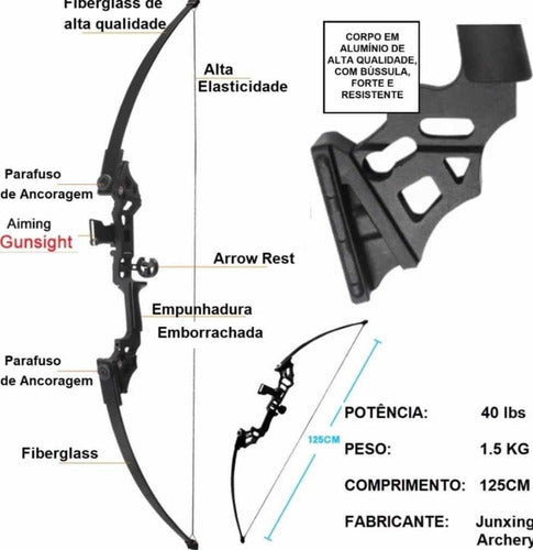 Arco Flecha 50 Libras  Promoçao 5