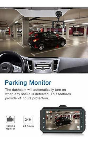 Chortau Dash Cam Front and Rear Dual Dash Cam 4