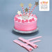 Cake Decorating Set with Rotating Plate, Smoother, Piping Bag, and Tips 4