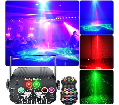 XHXD Laser Party Lights Projector with Remote Control 1