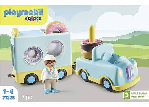 PLAYMOBIL 1.2.3: Crazy Donut Truck with Stacking Function 3