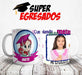 Plantillas Tazas Egresaditos Superheroes Diseños Sublimar #4 5