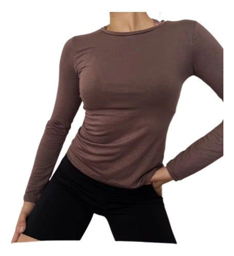 Women's Thermal T-Shirt with Fleece Lining - Nationwide Shipping 0