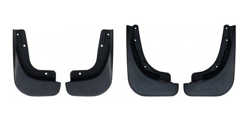 Jeep Compass Plastic Mud Flaps Kit 0