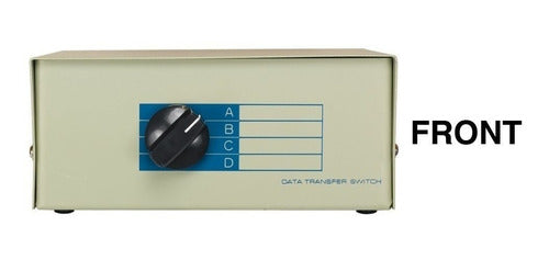 Cablelera 4 Way Rj45 Female Ab Manual Data Switch 1