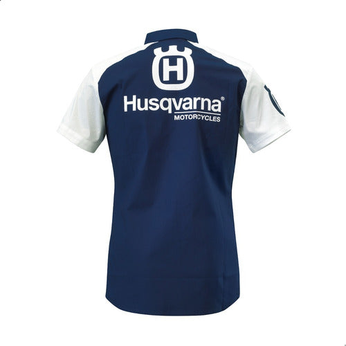 Husqvarna Replica Team Shirt - Urban Fit Blue 1