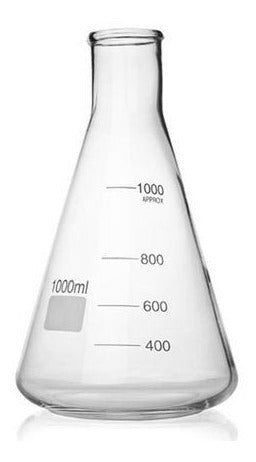 10 Pç Erlenmeyer De Vidro Boca Estreita Graduado - 250ml 3