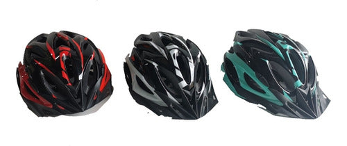 Venzo Cycling Helmet Vuelta Model C-423 Unisex - Lightweight with Detachable Visor 1