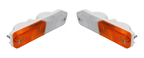 Fiat 128 Europa Front Turn Signal Light Set - Superior Quality 0