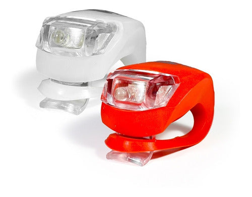 Luz Led De Silicona Flexible Para Bicicleta 0