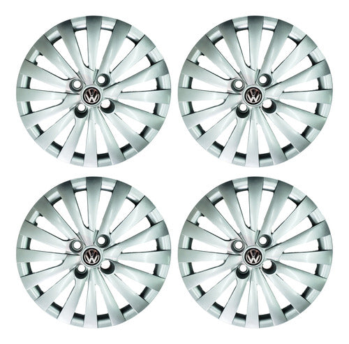 Set of 4 15-Inch VW Gol Trend Voyage Wheel Covers 0