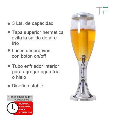 Dispensador De Cerveza  3lts. ¡¡ Entrega Inmediata !! 1