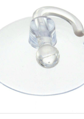 Set of 20 Glass Suction Cups with Plastic Hooks - 2 Packs 1