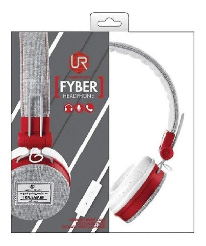 Trust Fyber Red Headset with Built-in Mic 2