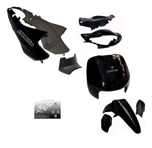 VC Corven Energy 110 Fairing Kit 9 Pieces + Stickers 0