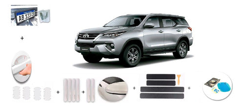 Combo De Accesorios De Protección Para Toyota Sw4 2012 0