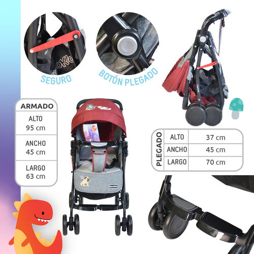Lightweight Compact Baby Stroller Crib 29