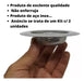 Kit 2 Ralo De Pia 9 Cm Com Borda De Inox Linha Premium 4