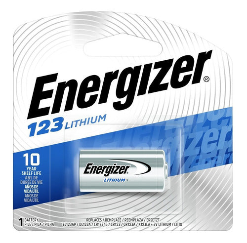 Pilas 123 Energizer Lithium 0