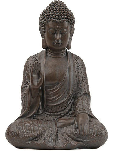 Leekung Decorative Buddha Statue Brown 0