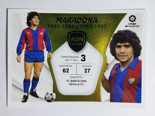 Panini Figurine ADN La Liga 2021/22 Diego Maradona Barcelona 4