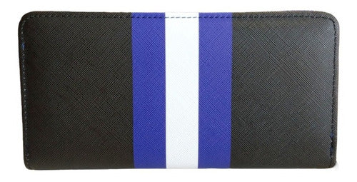 Canteo Large Women's Fashion Wallet with Zipper & Strap 1