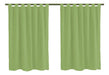 Kitchen Microfiber Short Curtain Set of 2 Panels 1.20x1.20m Each 8