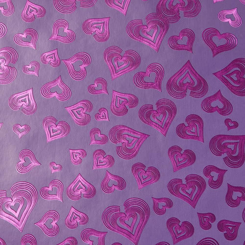 Juvale Holographic Gift Wrapping Paper with Hearts for Valentine's 3