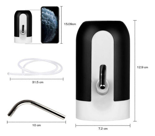 Licuadora Portatil Dispenser De Agua Automatica Portatil Para Bidon 5