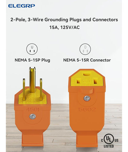 ELEGRP Replacement Plug and Connector Set 1