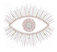 Crisa Hotfix Masonic Eye Rhinestone Hotfix Patch 0